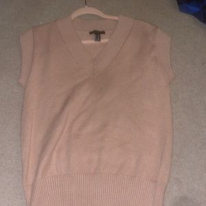 Tank top sweater